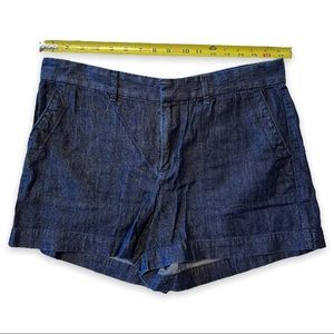 LOFT Blue Denim Lounge Shorts Size 10, 3” inseam, 17”waist Never worn Smoke free